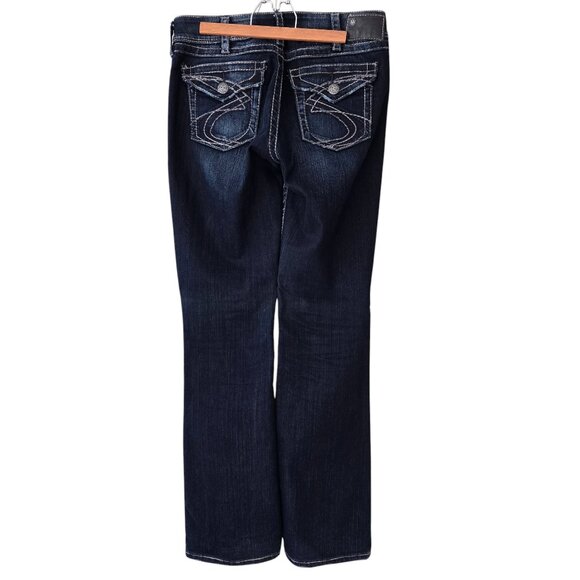 Silver Suki Dark Wash Denim W30 L34 - Picture 4 of 8
